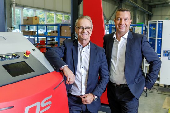 Manfred Hummenberger und Wolfgang Hillinger Manfred Hummenberger und Wolfgang Hillinger, Geschäftsführung bei DS Automotion