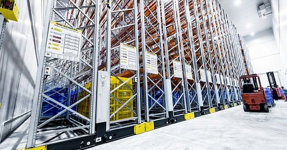 Agv Solution For Mobile Racking 